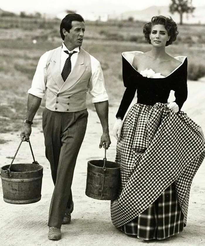 Sylvester y su esposa Jennifer Flavin Stallone