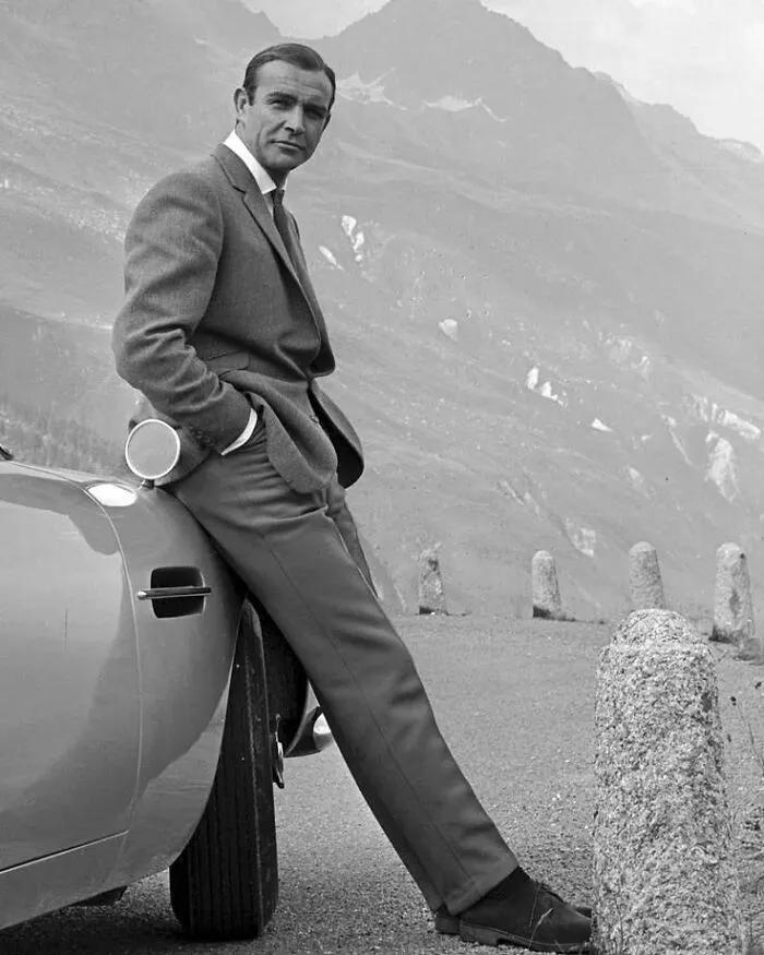 Sean Connery en Goldfinger, 1964