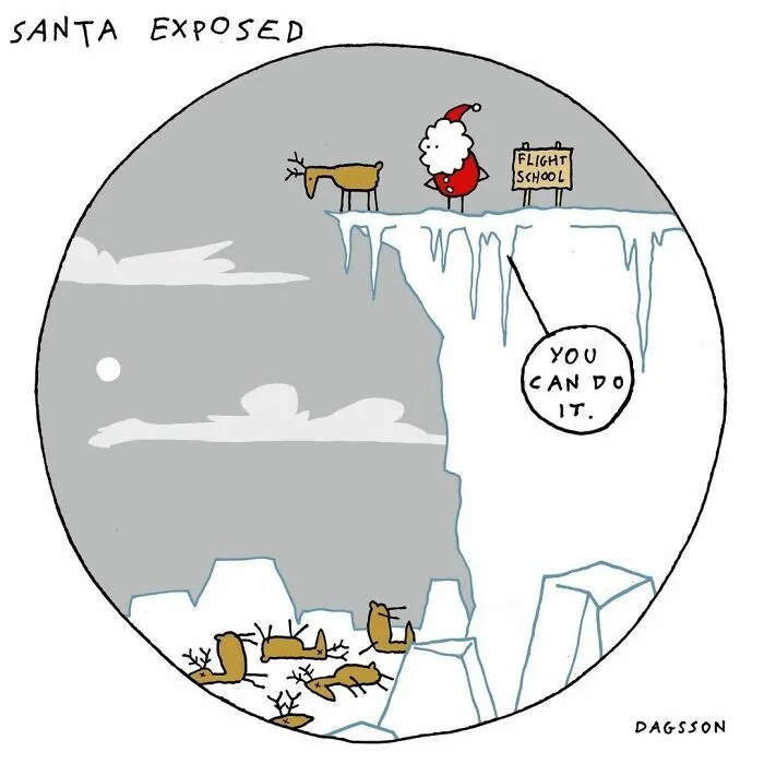 35 Comics Proving That This Artist’s Sense Of Humor Is As Dark As The Icelandic Winters (New Pics)