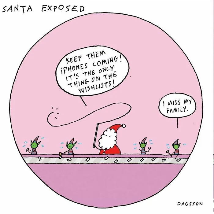 35 Comics Proving That This Artist’s Sense Of Humor Is As Dark As The Icelandic Winters (New Pics)