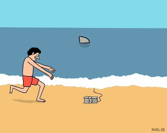 “Mi único propósito es hacer reír”: 15 Cómics e ilustraciones llenas de sarcasmo creadas por el dibujante Steve Nelson