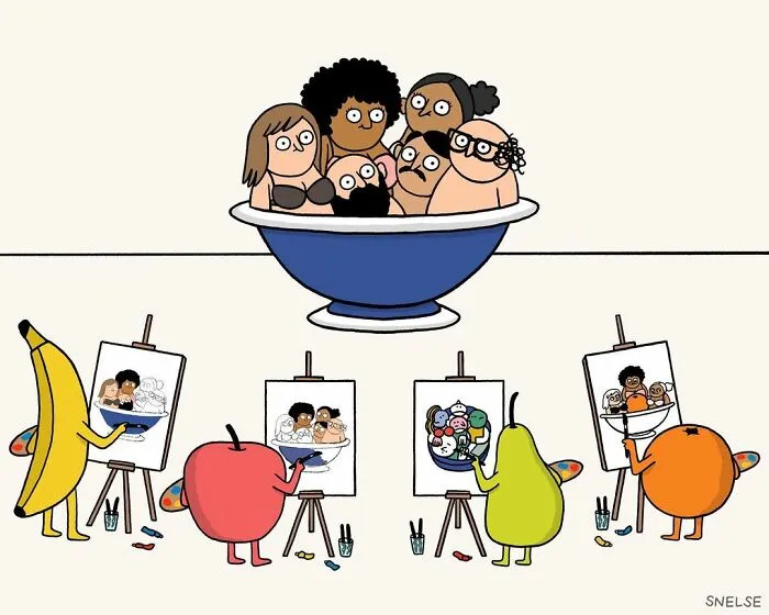 “Mi único propósito es hacer reír”: 15 Cómics e ilustraciones llenas de sarcasmo creadas por el dibujante Steve Nelson