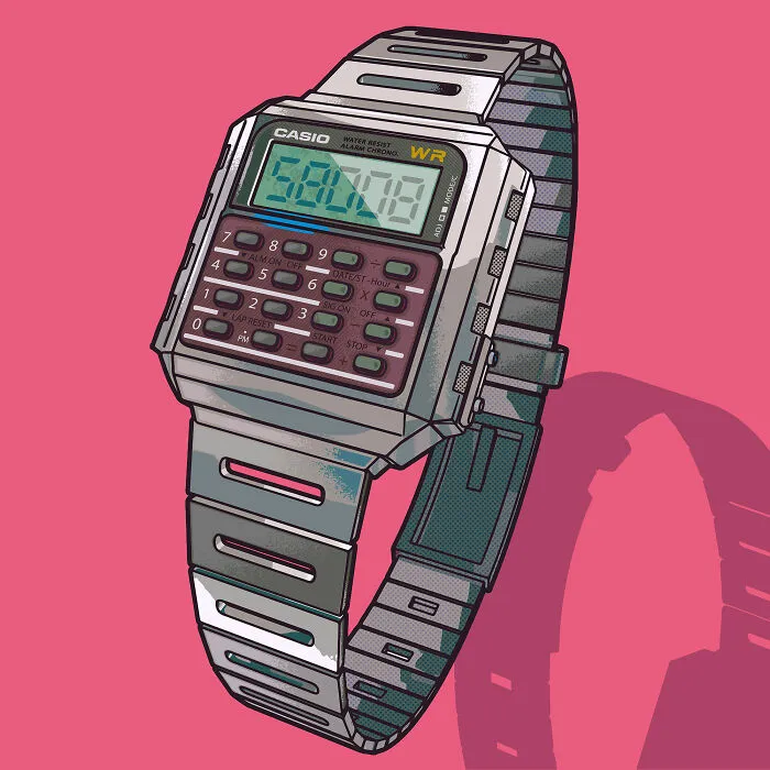It Took Me Around 116 Hours In Total To Create All These Drawings Of My Childhood Objects From The Nineties (29 Pics)
