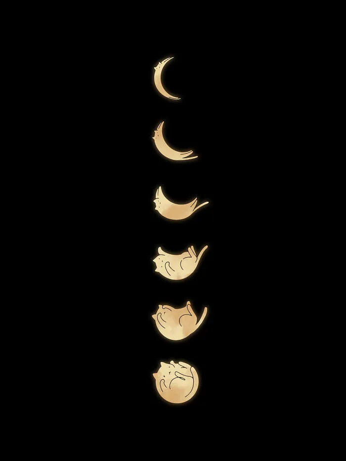 I Create Minimal Illustrations Featuring Cats Blended Into Landscapes And Other Scenes (40 New Pics)