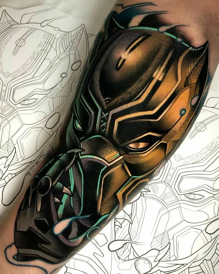 T'Challa Tattoo