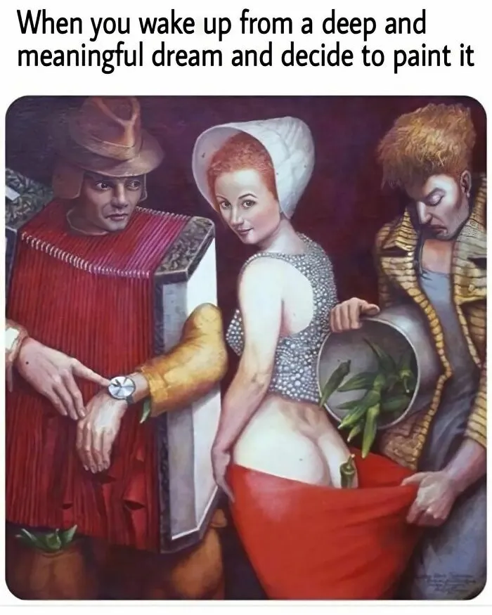 50 Hilarious 'Classical Art Memes' From This Instagram Account (New Pics)