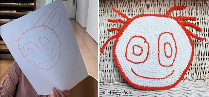 I Create Children's Toys From Their Unique Drawings (35 Pics)