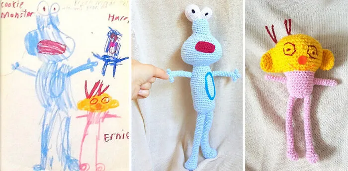 I Create Children's Toys From Their Unique Drawings (35 Pics)