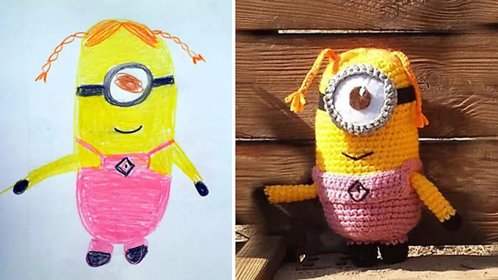 I Create Children's Toys From Their Unique Drawings (35 Pics)