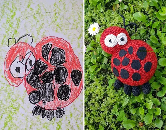 I Create Children's Toys From Their Unique Drawings (35 Pics)
