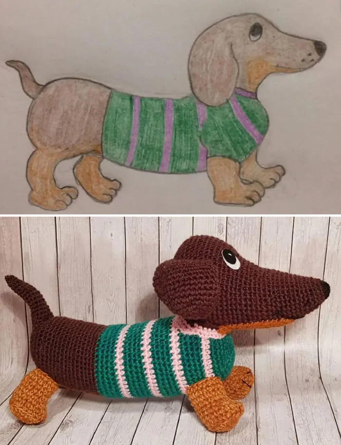I Create Children's Toys From Their Unique Drawings (35 Pics)