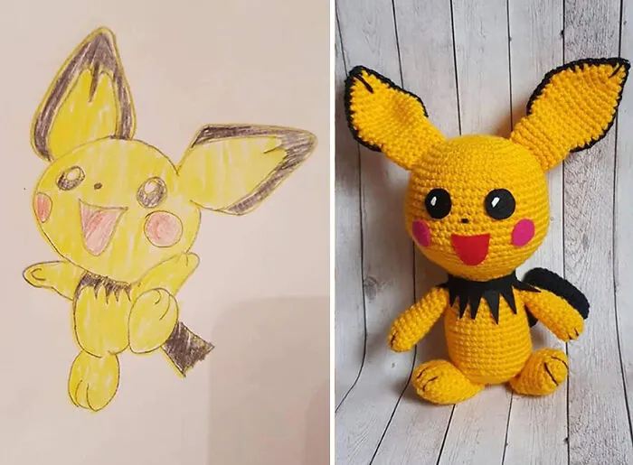 I Create Children's Toys From Their Unique Drawings (35 Pics)