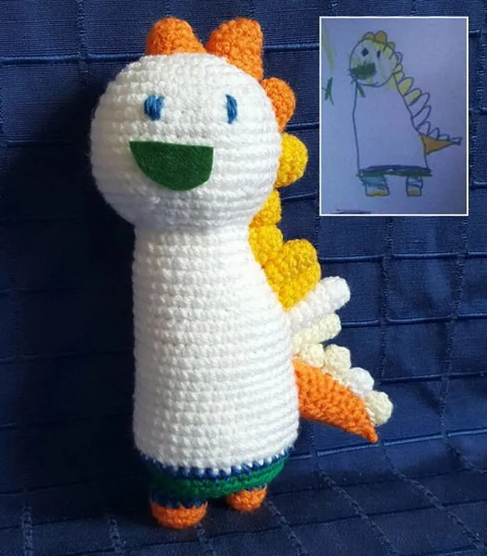 I Create Children's Toys From Their Unique Drawings (35 Pics)