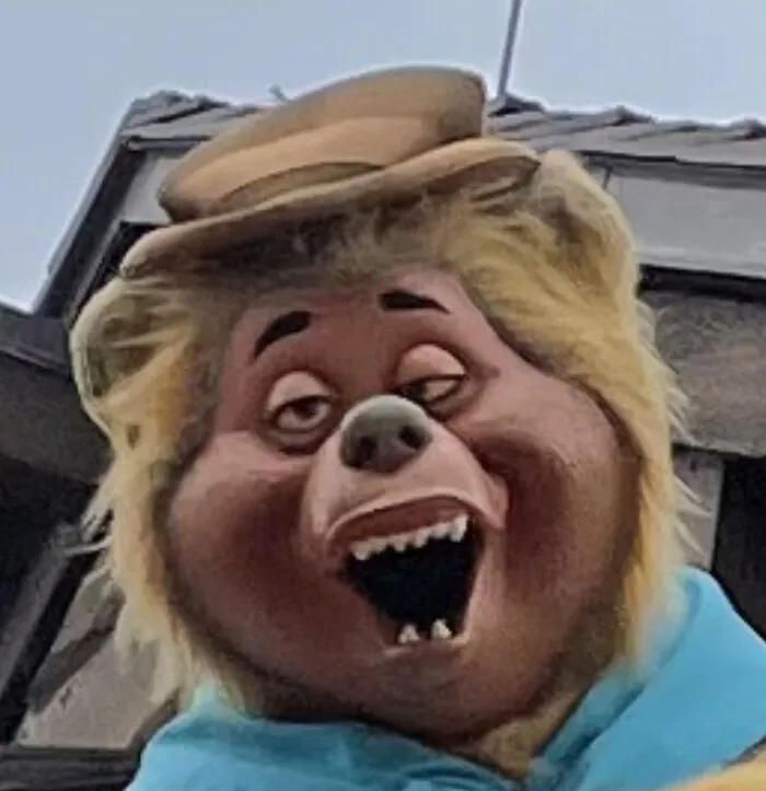 A Bear My Brother Saw On His Senior Trip To Disney