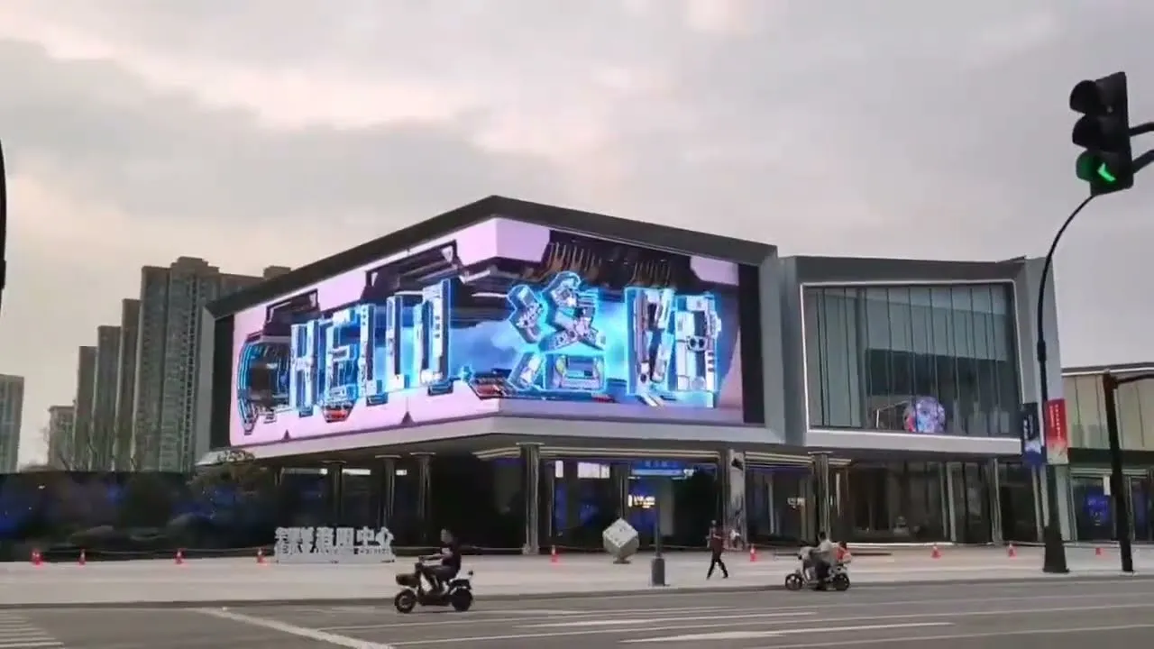 Naked Eye 3D LED Video Wall In Henan, China