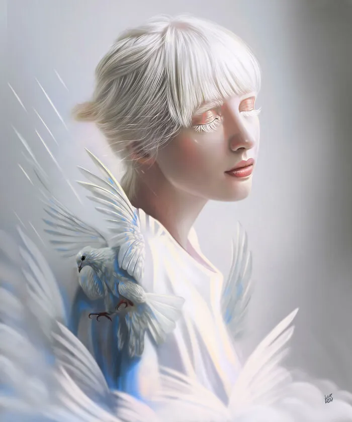 White