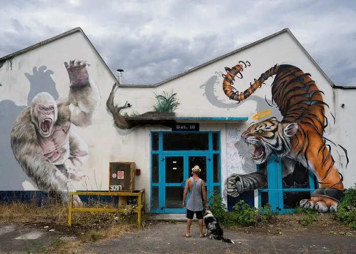 Este artista callejero francés pinta graffitis en 3D y no son para los asustadizos (26 fotos nuevas)