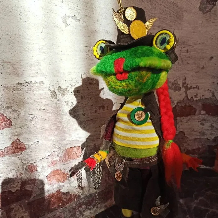 I Make Artistic And Extremely Emotive Dolls With Exaggerated Features From Wool (32 Pics)