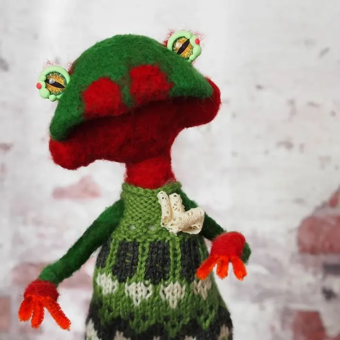 I Make Artistic And Extremely Emotive Dolls With Exaggerated Features From Wool (32 Pics)