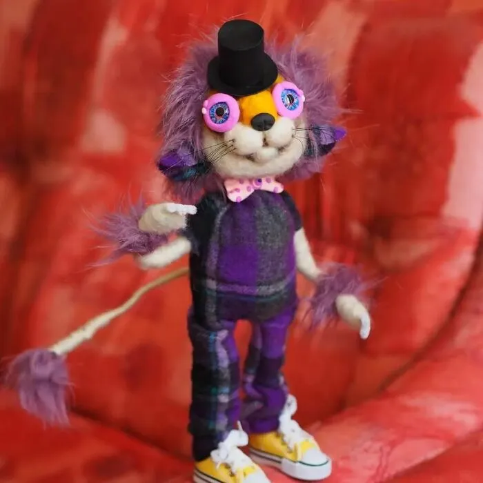 I Make Artistic And Extremely Emotive Dolls With Exaggerated Features From Wool (32 Pics)