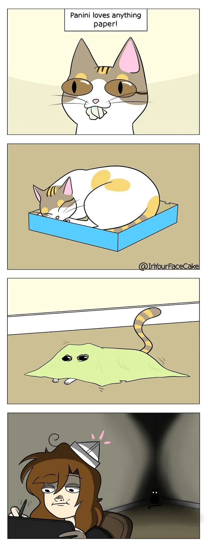 Artist Makes Comics About Her Daily Life With A Boyfriend And A Cat, And Here Are The Best 40 Comics (New Pics)