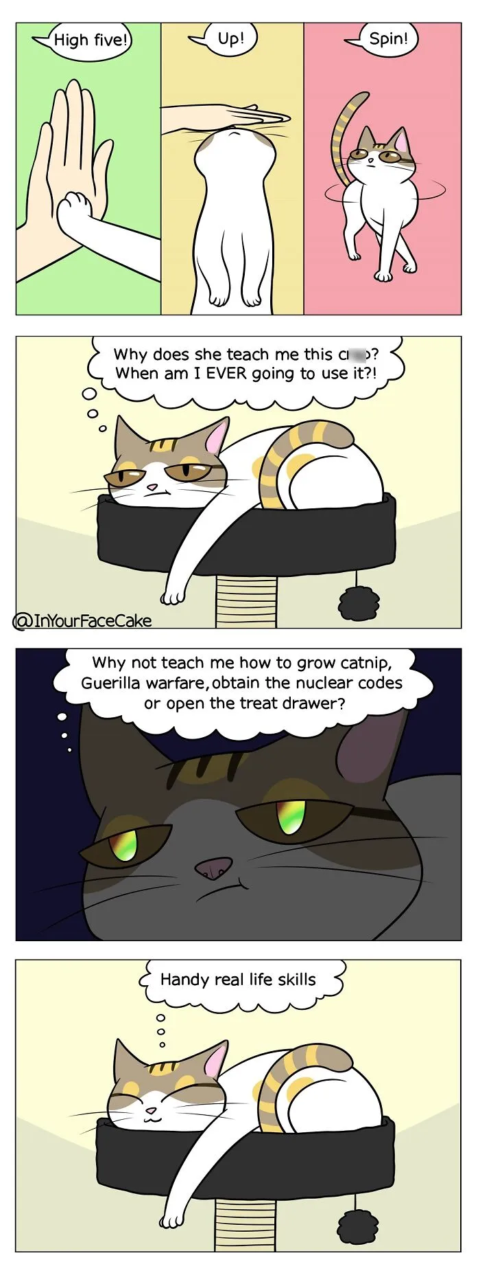 Artist Makes Comics About Her Daily Life With A Boyfriend And A Cat, And Here Are The Best 40 Comics (New Pics)