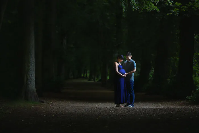Maternity Photography In Hampstead Heath Woods, London