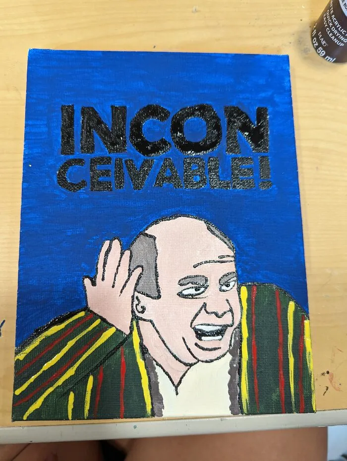 I'm Proud Of This Painting, I Love The Princess Bride And This Took Me A Long Time