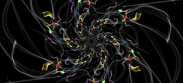 Rainbow Tendrils