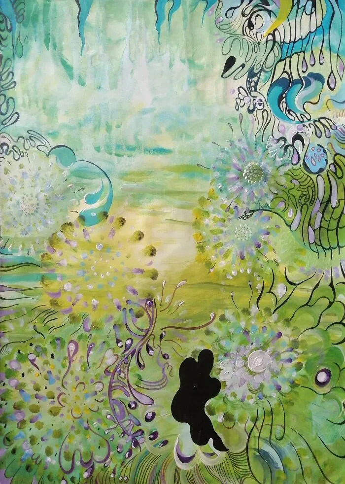 After A Longer Break, I Am Sharing My  Artwork From The Archives, And Here Are 16 Of My Paintings