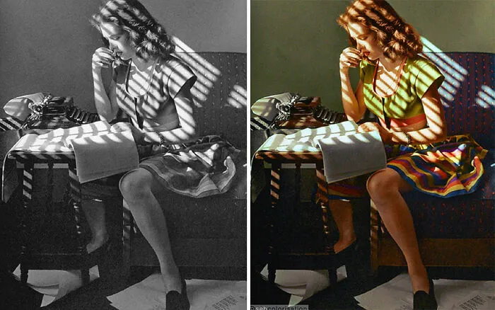 Actriz Cathy O'donnell, 1945. Fotografiada por Martha Holmes para Life & Time Pictures