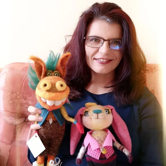 I Create Felted Wool Dolls With Their Own Personality And Character (12 Pics)