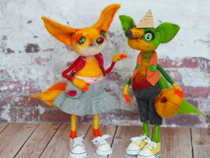 I Create Felted Wool Dolls With Their Own Personality And Character (12 Pics)