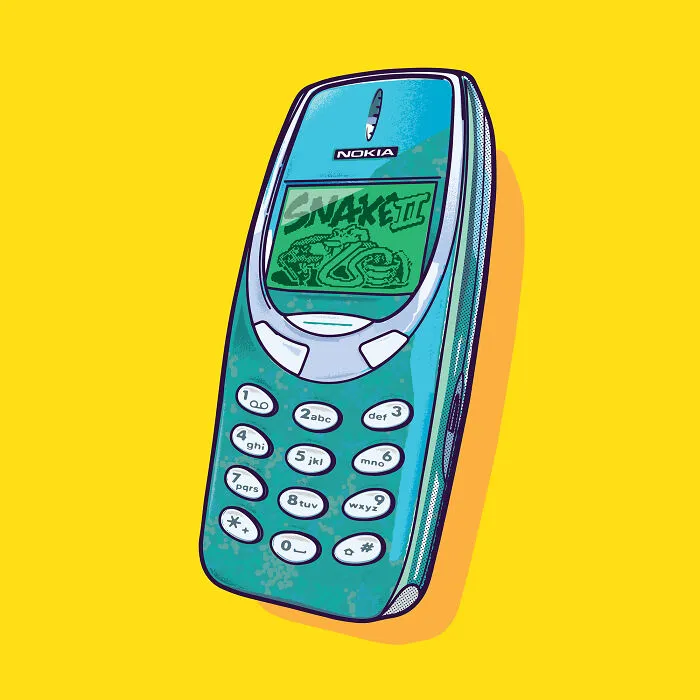 It Took Me Around 116 Hours In Total To Create All These Drawings Of My Childhood Objects From The Nineties (29 Pics)
