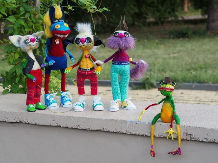 I Create Felted Wool Dolls With Their Own Personality And Character (12 Pics)