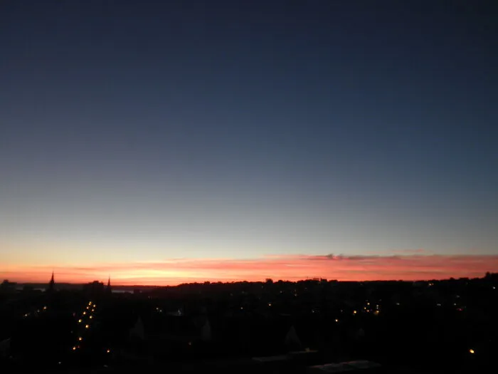 Jersey Sunset - Taken From The Hotel De France, St Helier. October 2018