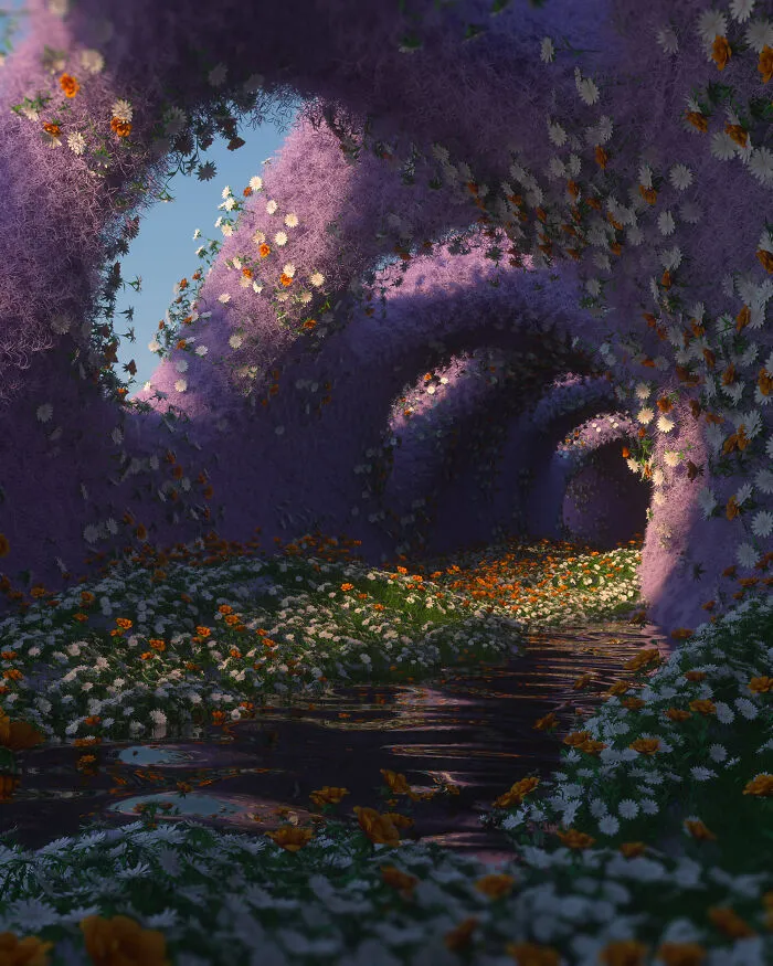 I Made Another 20 Soothing And Dreamlike 3D Landscapes, And Here's The Result (New Pics)