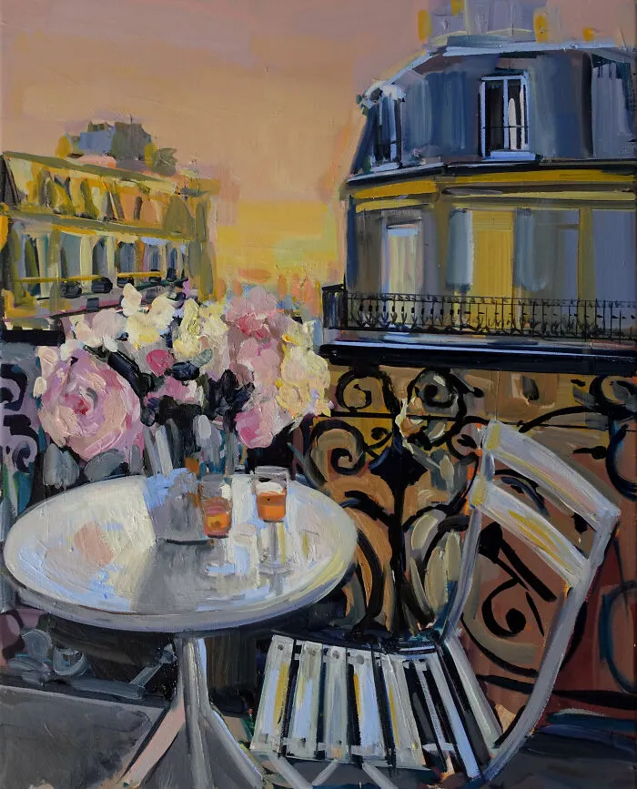 Wine On The Balcony