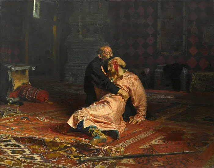 Ivan The Terrible And His Son Ivan On November 16th, 1581 