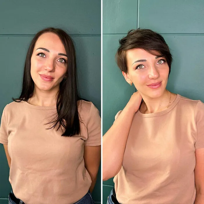 30 Mujeres que se arriesgaron a llevar el pelo corto y obtuvieron resultados increíbles (Nuevas imágenes)