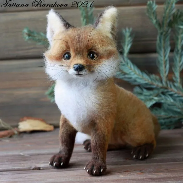 41 Miniature Animal Sculptures From Wool Made By This Artist