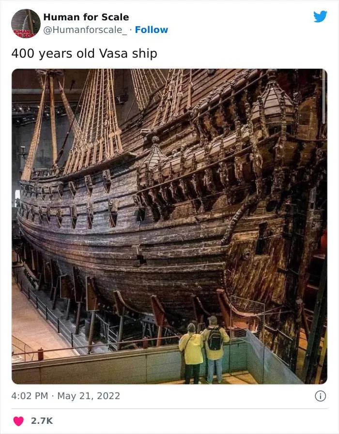 40 Photos With Humans For Scale To Show Just How Big Stuff Really Is, As Shared On This Twitter Page
