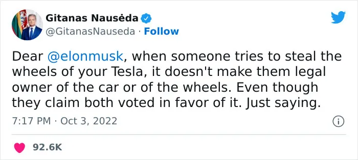 Twitter Is Going Mad After Elon Musk Tweets That “Crimea Is Formally Part Of Russia” And Here Are 30 Reactions