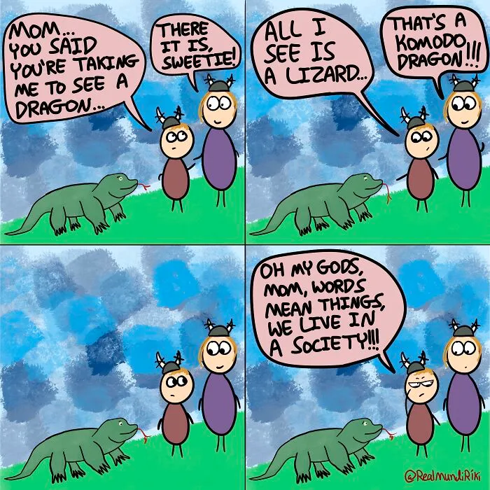 Komodo Dragons Have Feelings Too