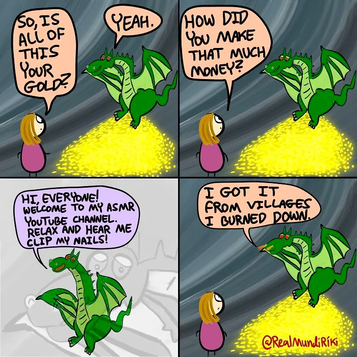 How Dragons Get Their Gold