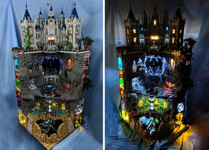 Wayne Manor And Batcave Complete