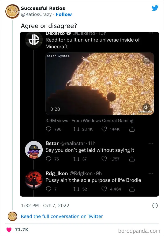 30 Times A Reply Was Better Than The Main Post, As Shared On “Successful Ratios” Twitter Page
