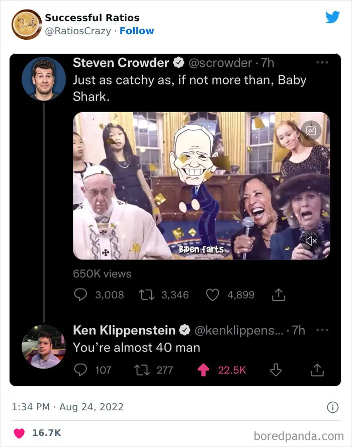 30 Times A Reply Was Better Than The Main Post, As Shared On “Successful Ratios” Twitter Page