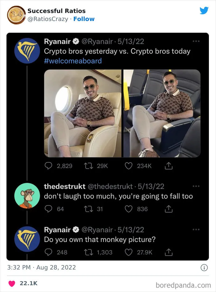 30 Times A Reply Was Better Than The Main Post, As Shared On “Successful Ratios” Twitter Page