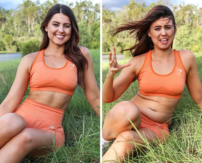 Esta chica muestra cómo luce su cuerpo sin poses ni ediciones
